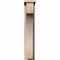 Ekena Millwork Huntington Smooth Corbel w/Backplate, Douglas Fir, 5 1/2"W x 14"D x 30"H COR06X14X30HUN01SDF - alternate 2